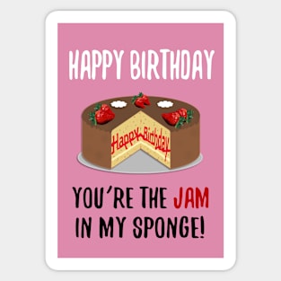 You're the jam in my sponge! Sticker